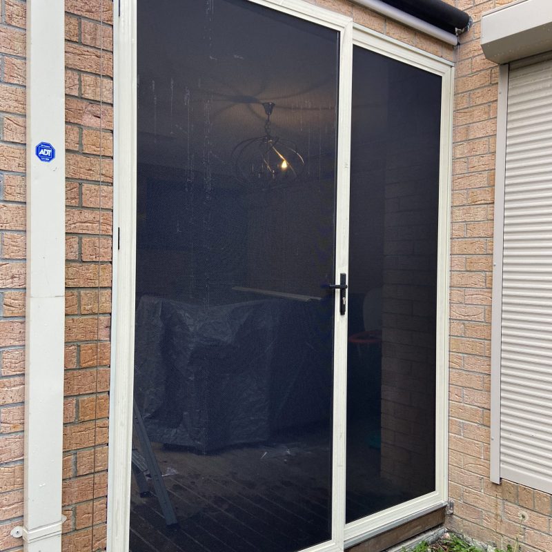 custom security door